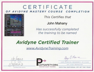 Avidyne Training ROT